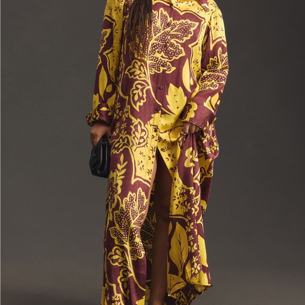 Anthropologie
Corey Lynn Calter Long-Sleeve Printed Shirt Dress Size XS NWT - Picture 5 of 13